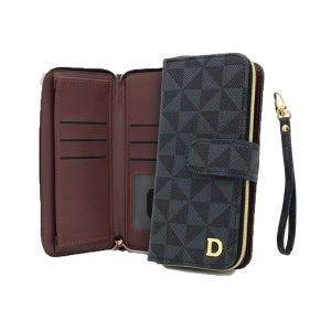 앤틱 핸드폰 지갑케이스 네이비 LG X6 2019 X625