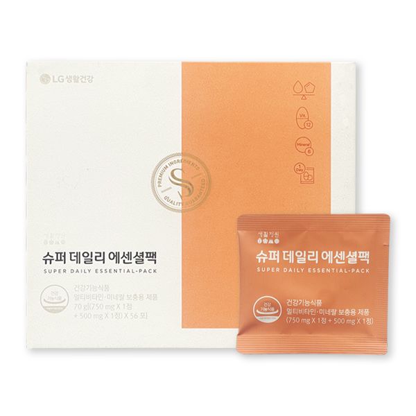 생활정원 슈퍼 데일리 에센셜팩 8주분