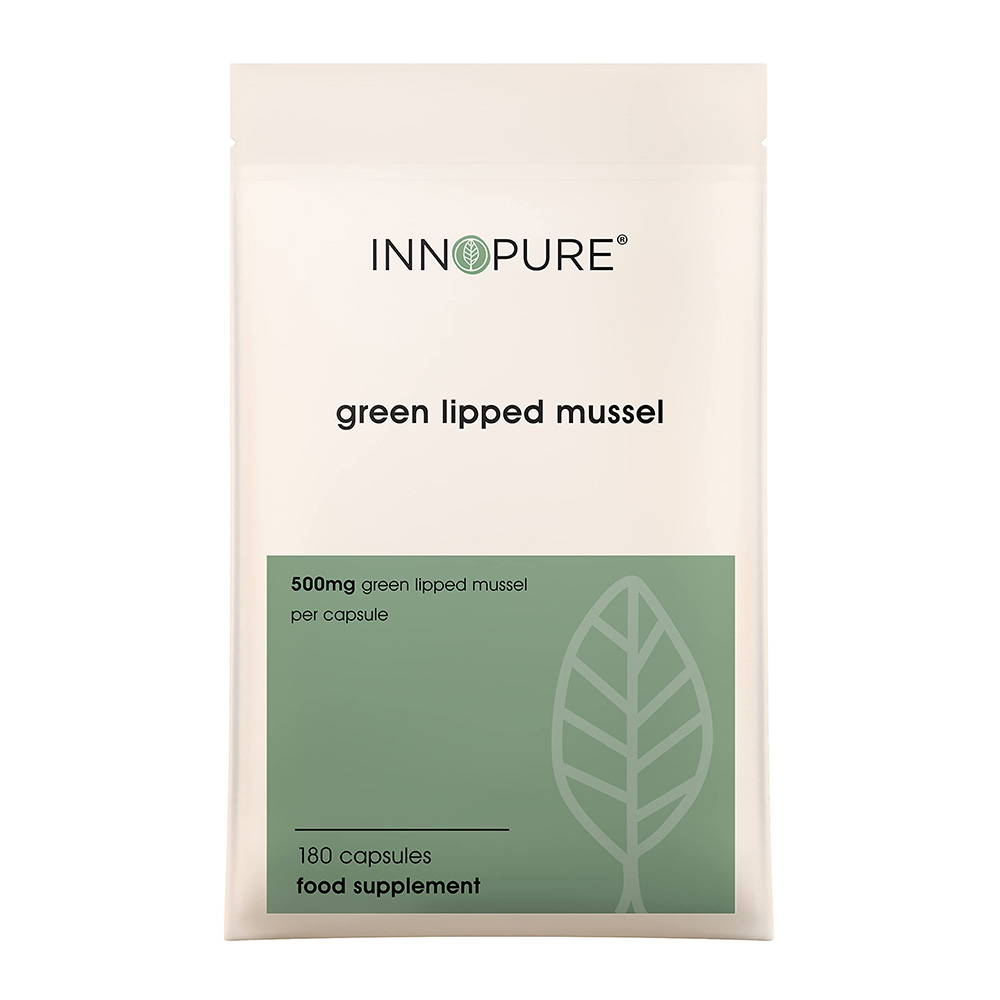 영국 <b>이노퓨어</b> 초록입홍합 500mg 180캡슐 Green Lipped Mussel
