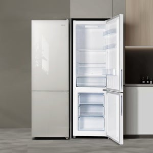 소형 냉장고 2도어 투도어 원룸 콤비 냉장고 더함 CHIQ 왼쪽(좌), 글램 화이트 냉동 3칸