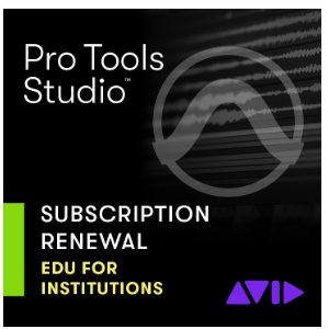 Avid Pro Tools Studio 1-Year Subscription Renewal / EDU 아비드 프로툴 스튜디오 교육용 1년구독 연장 /ESD [재고 보유 중]