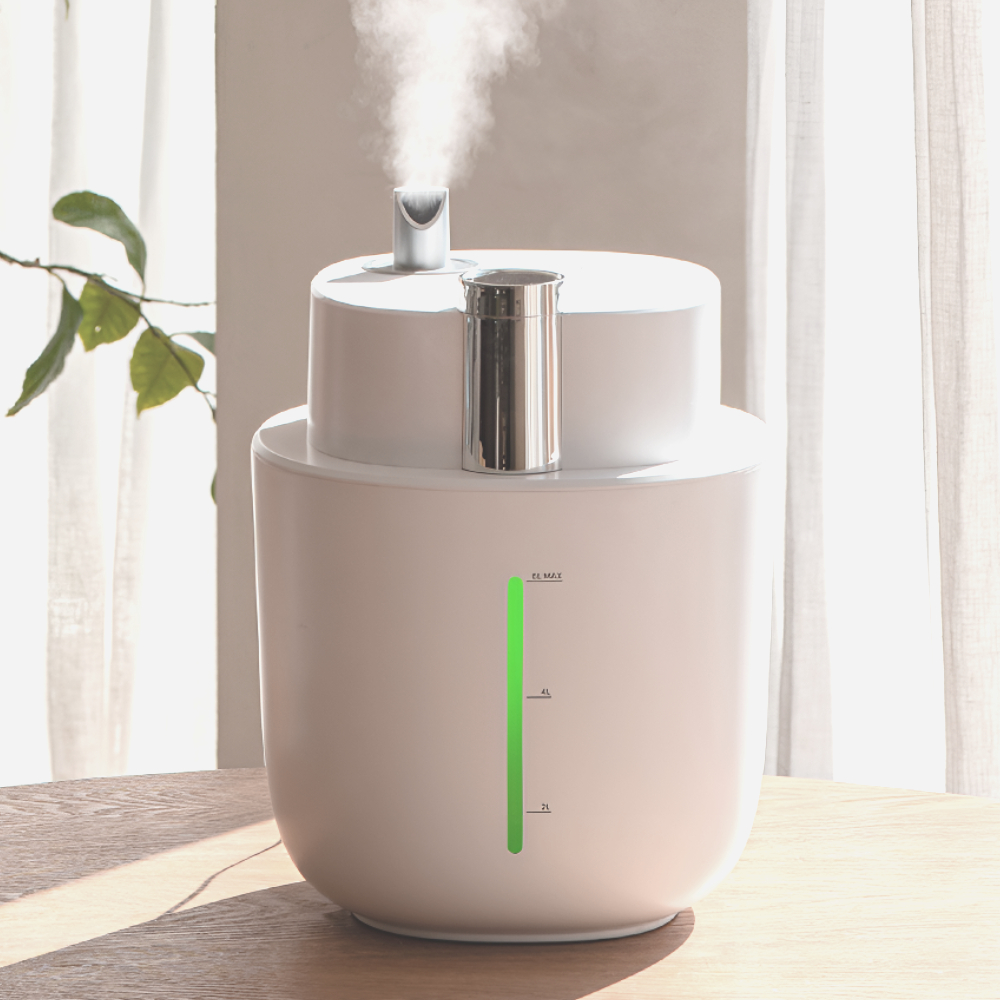 듀플렉스 대용량 가습기 6L 사무실 탁상용 거실 무소음 안방 책상 가정용 저소음 무드등