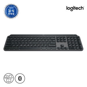 로지텍코리아 공식 MX KEYS S 무선 블루투스 키보드 그래파이트, 팬터그래프