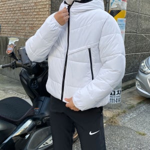 남자후드패딩 남자숏패딩