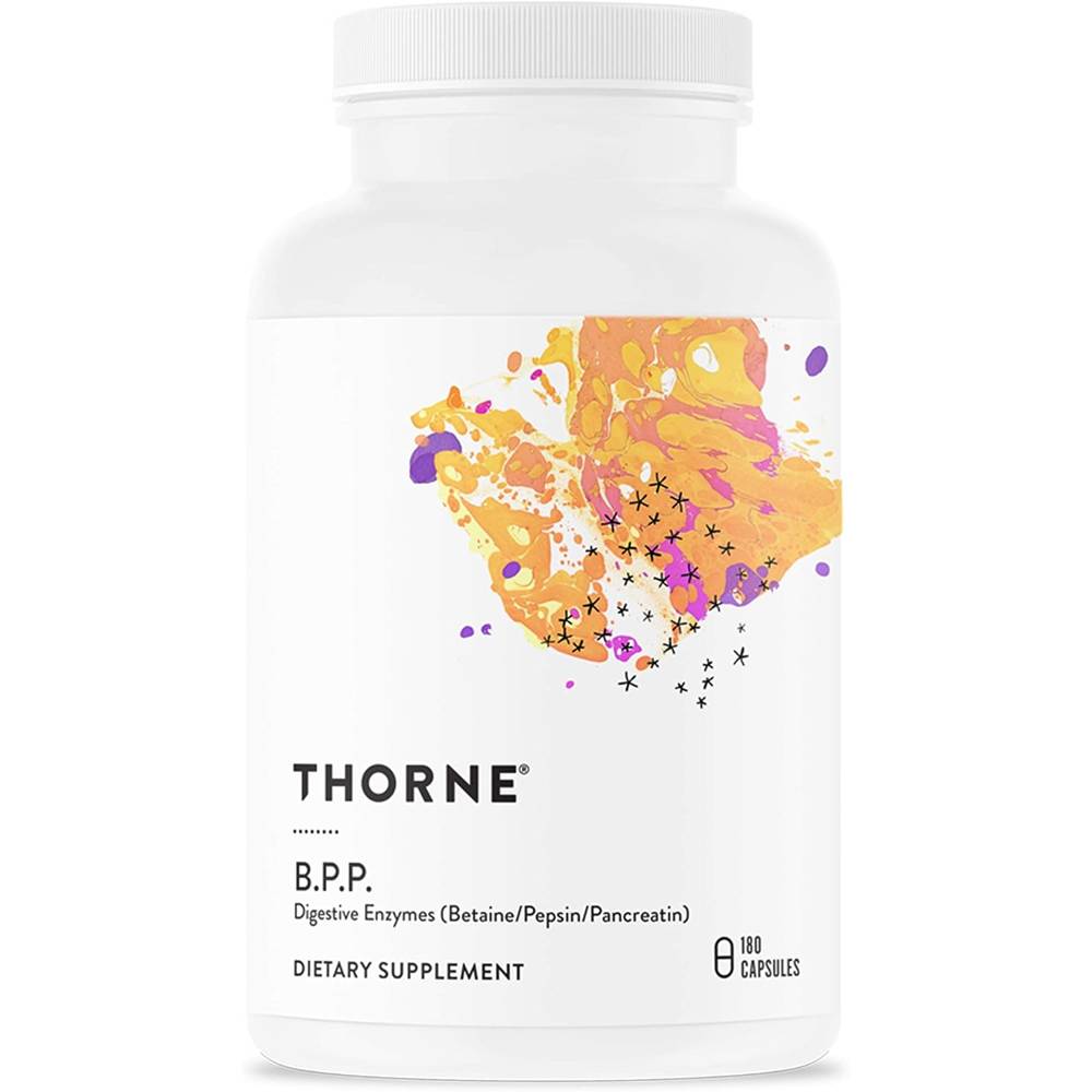 Thorne Multi Enzyme Digestive Enzymes 소화 효소180 캡슐