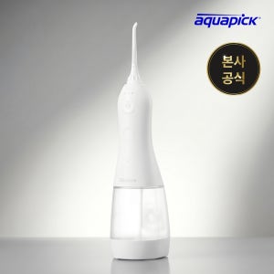 [N배송] 아쿠아픽 코드리스 구강세정기 AQ-207 무선 워터 치아세정 물치실 덴탈 교정