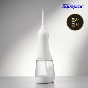 [슈퍼적립] 아쿠아픽 코드리스 구강세정기 AQ-207 무선 워터 치아세정 물치실 덴탈 교정