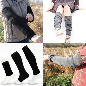 국산 다용도 면 발토시 3세트(6개) 패션 스포츠 방한 토시