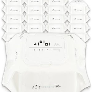 한스웰 시치미 쓱 데일리 물티슈 리필형, 100매, 20개