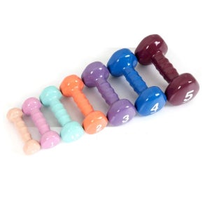 아이워너 PVC 삼각아령 1kg 스위트라일락/홈트용품/헬스용품