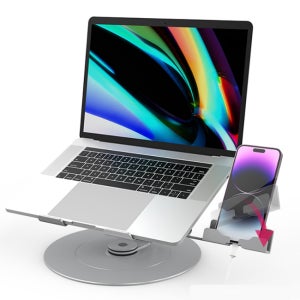 최대 17인치 노트북 태블릿 아이패드 스마트폰 360도 회전 접이식 스탠드 거치대