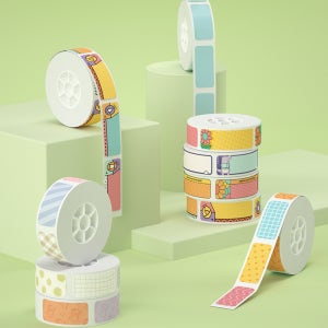 HPRT 모에모에 라벨프린터용 라벨지 와디즈 구성 Quite Una11 전용