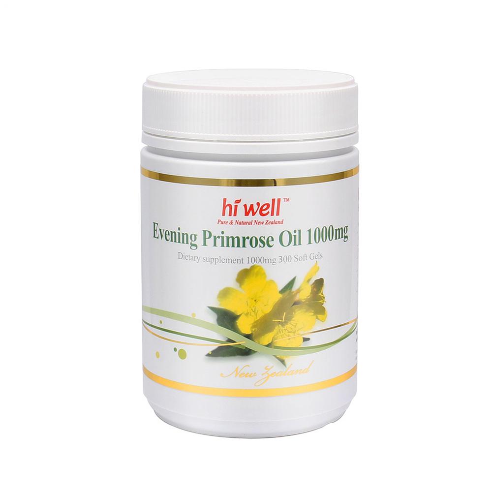 (뉴질랜드) Hi Well 하이웰 달맞이꽃종자유 1000mg 300소프트젤