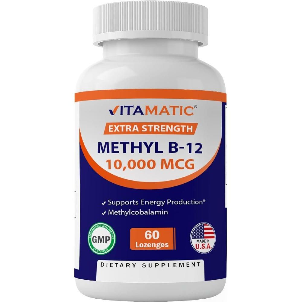 Vitamatic Methyl <b>B12</b> (<b>메틸코발라민</b>) <b>10000mcg</b> 60정