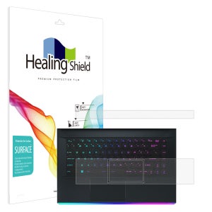 MSI 레이더 GE66 12U 무광 팜레스트/터치패드 필름 2매