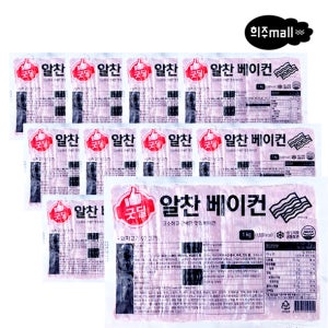 굿딜 알찬베이컨 1kg x 10개