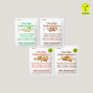 헤이밀 비건만두 420gx8팩 (채소 버섯 김치 잡채 만두 각2팩)