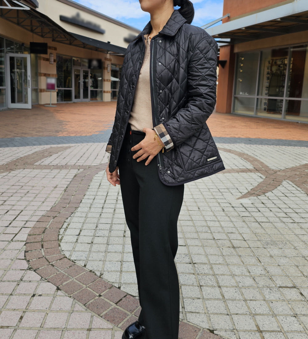 버버리아울렛 뉴 프랭크비 달리 여성 퀄팅자켓 누빔자켓 명품경량패딩 선물 간절기패딩