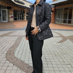 버버리 여성 퀄팅자켓 달리 프랭크비 누빔 명품경량패딩 선물 여주아울렛 간절기패딩