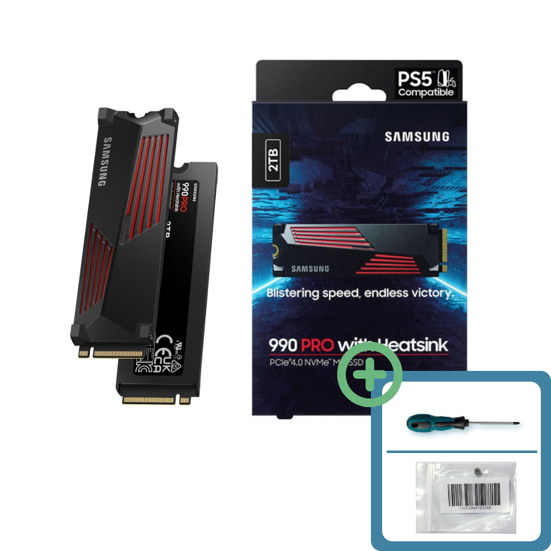 삼성 전자 정품 990 Pro M.2 Heatsink 2TB SSD 히트싱크 PS5 플스5