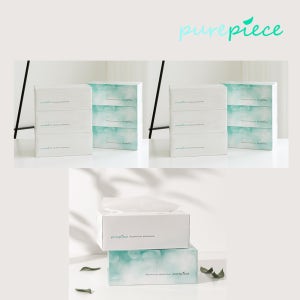 1+1 퓨어피스 먼지없는 뽑아쓰는 키친타올 180매 12개입 키친타월