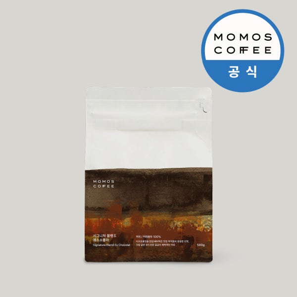 모모스커피 에스쇼콜라 블렌드 스페셜티 원두 500g 홀빈