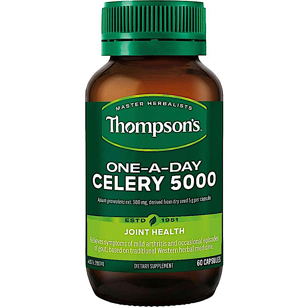 톰슨스 <b>원어데이 셀러리 5000</b> Thompsons One-a-day Celery 60캡슐