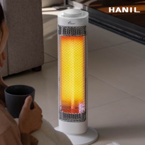 한일전기 카본 전기히터 좌우회전형 미니 히터 난로 발난로