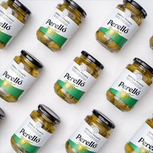 페렐로 올리브절임 350g 씨없는 고달 생 올리브