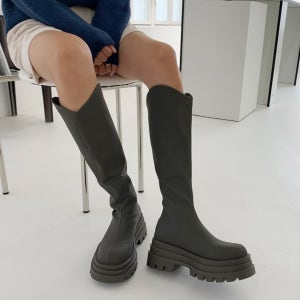 워커롱부츠 기모롱부츠 (2color)