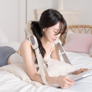 클로 넥앤프로 목 어깨 마사지기 안마기 승모근 마사지 기계 지압기 무선