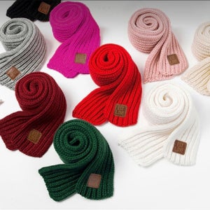 다양한 스타일링 신축성 좋은 니트 머플러 목도리 스카프 워머