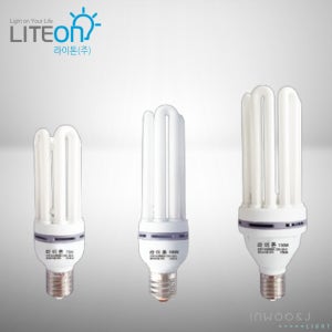 라이톤 삼파장 전구 이엘 EL 45W, 55W, 65W 램프 형광등 조명