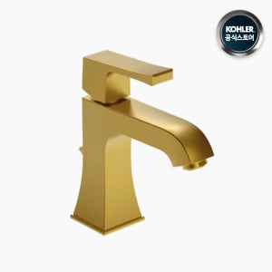 [콜러] KOHLER 23372T-B4-2MB Memoirs 무광 골드 대붙이 원홀 수전
