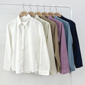 이퓨 포근 코듀로이 셔츠