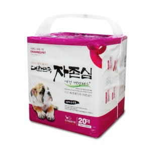 자존심 강아지 애견 국내산 배변패드대형 20매 X 4개(60cmx76cm)