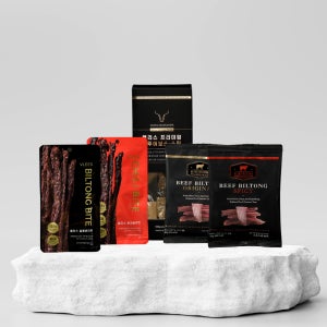 VLEES 남아공 3대 육포 세트 (Biltong Droewors Chili Bites 빌통 드루어보스 칠리바이트)