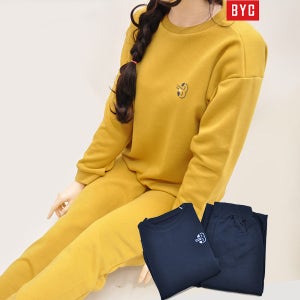 BYC 아동 주니어 실내복세트 가을 겨울 홈웨어 초등학생 키즈 상하복세트