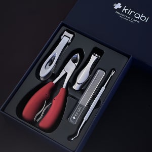 키라비 프리미엄 손톱깎이 세트 대형 두꺼운 발톱 깎이 니퍼 네일케어 5종세트 K501