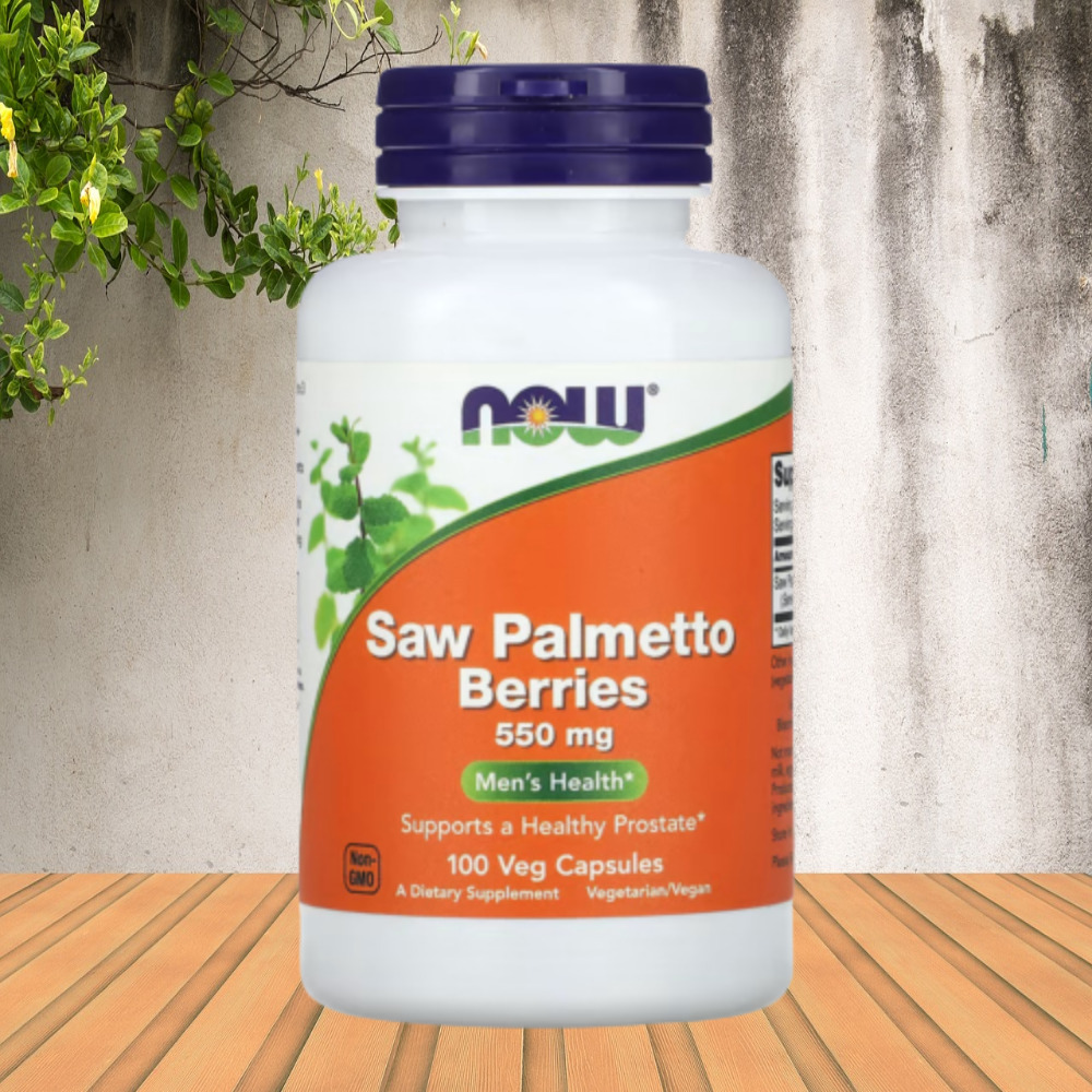 <b>나우푸드 쏘팔메토</b> 호박씨오일 550mg 100정 소팔메토