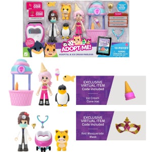 로블록스 어답트 미 입양하세요 호스피털 병원 아이스크림 팔러 프렌즈 팩 번들 피규어 굿즈