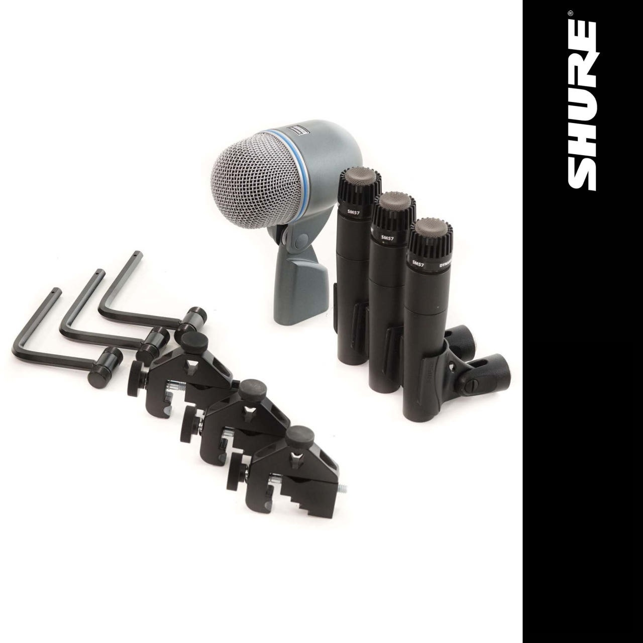 SHURE DMK57-52 슈어 드럼 마이크 세트 키트 드럼킷