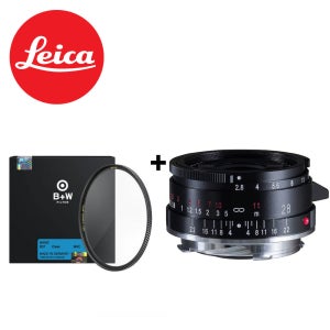 (정품등록이벤트) 보이그랜더 컬러스코파 28mm F2.8 ASP 타입2 라이카 M 블랙 + BW 39mm