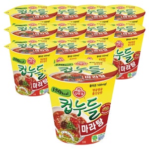 오뚜기 컵누들 마라탕 44.7g X 12개