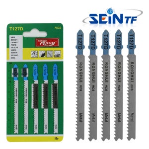 직소날 세트 직소 직쏘 톱날 목재 목공 철재 T127D 5pcs