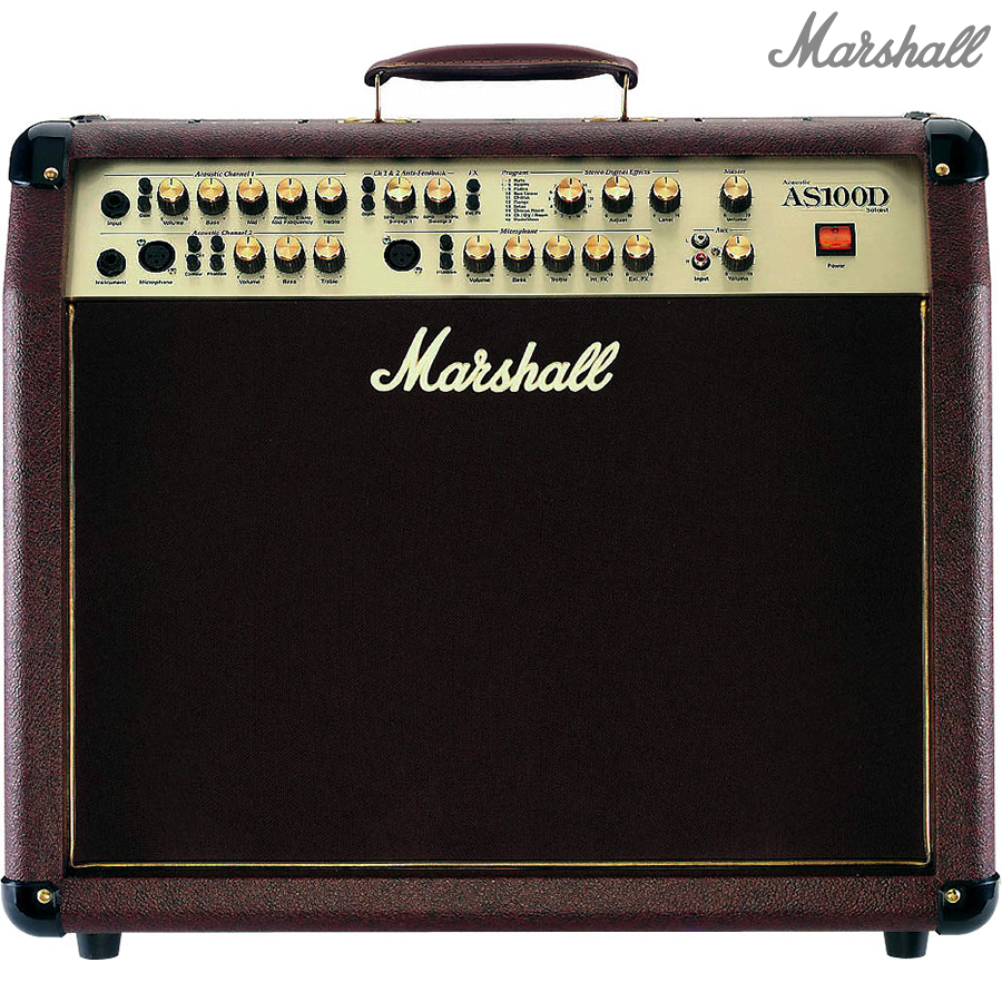 Marshall 마샬 어쿠스틱 앰프 스피커 콤보앰프 스튜디오 악기 AS100D
