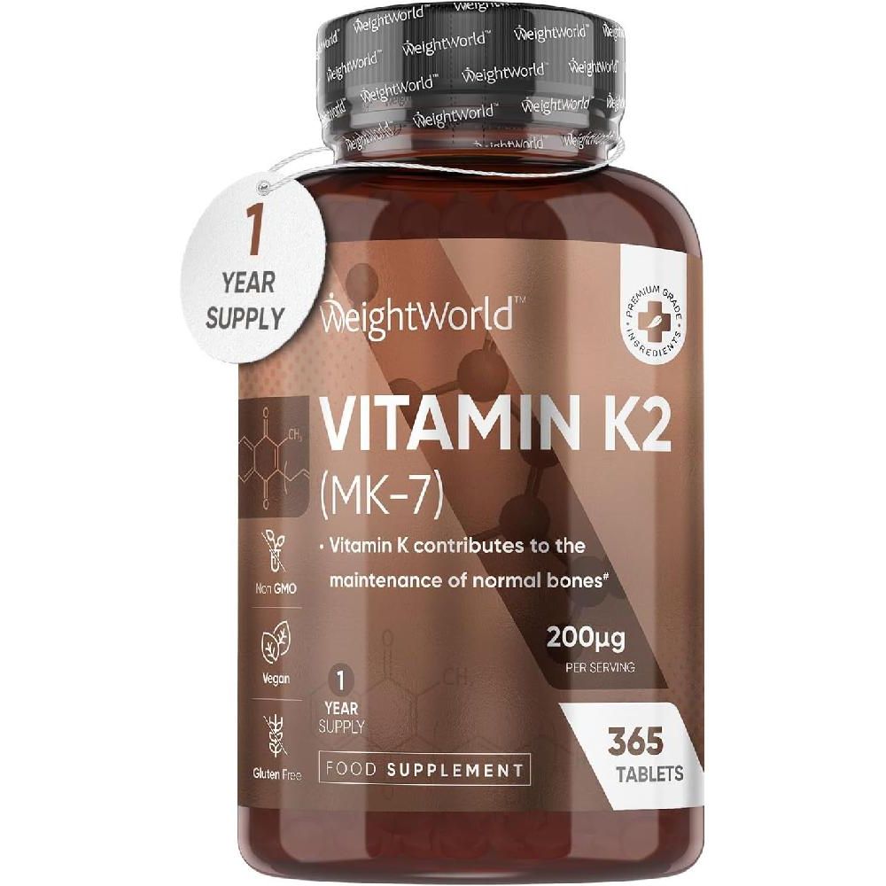 <b>웨이트월드 비타민</b> K2 MK7 WeightWorld Vitamin K2 MK7 365정