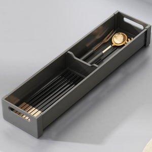 싱크대 서랍 정리 수납함 수저 조리도구 보관함 모듈형 칸막이 중형 41cm