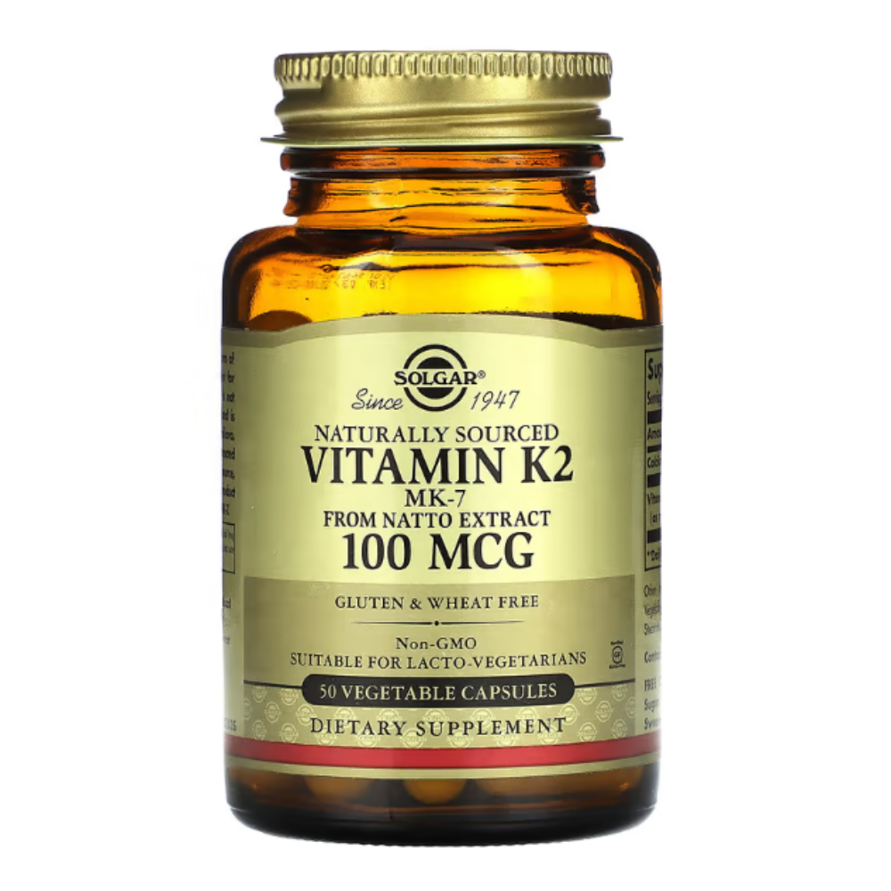 솔가 <b>비타민K2 메나퀴논</b> 100<b>mcg</b> 50베지캡슐