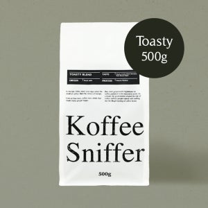 커피스니퍼 토스티 블렌드 원두 500g (다크 초콜릿, 묵직한 바디감)